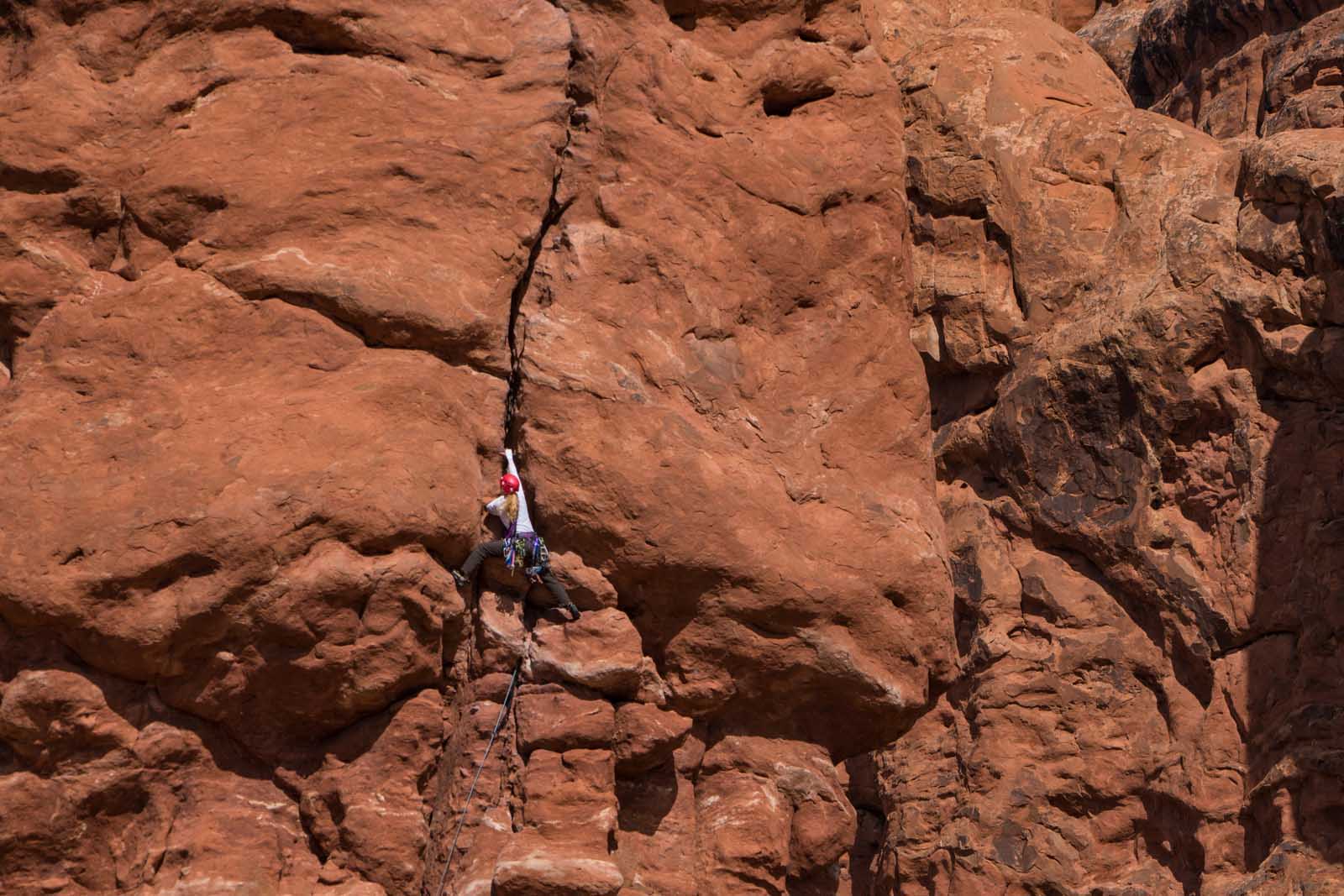 Rock climbing