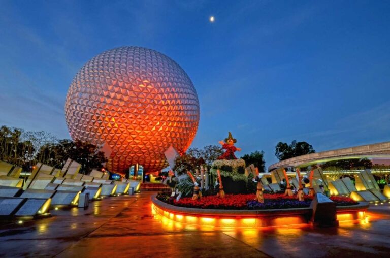 top theme parks in florida epcot center