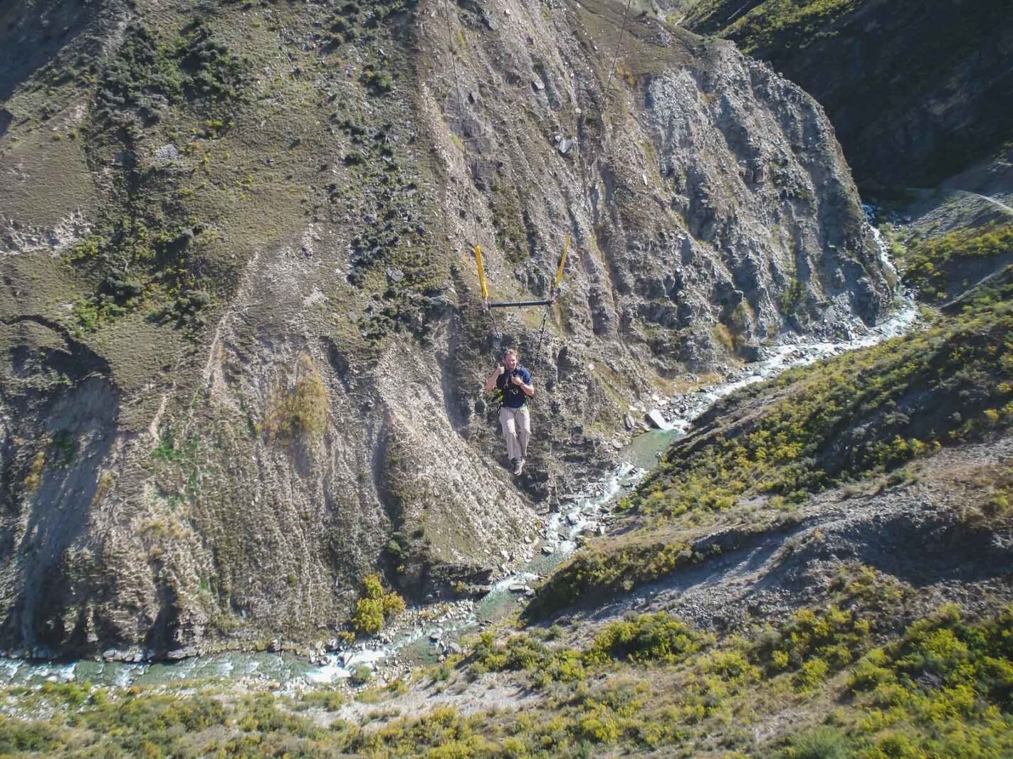 Best things to do in New Zealand nevis gorge swing