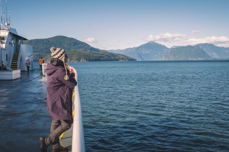 on the bc ferry horseshoe bay