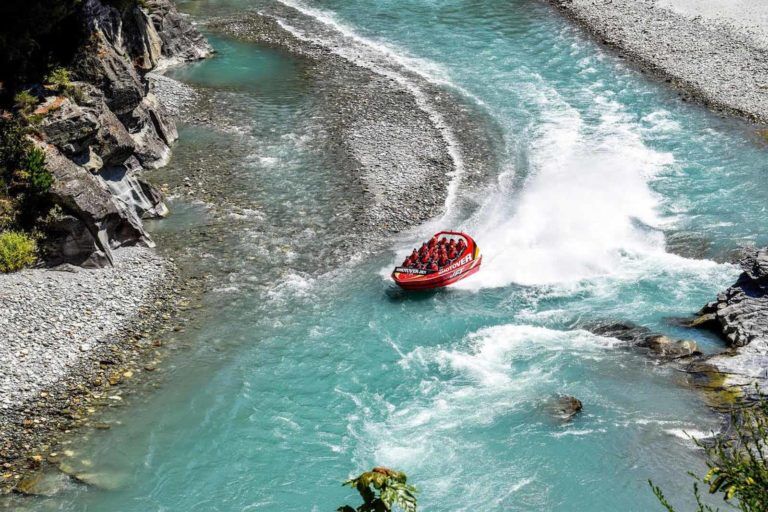 queenstown itineary jetboat