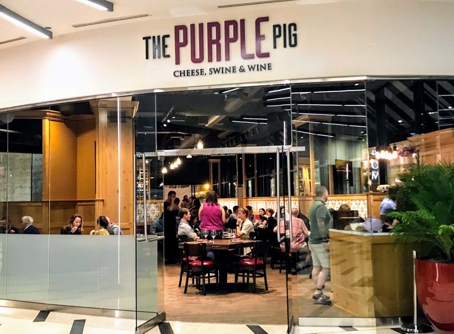 where to eat purple pig