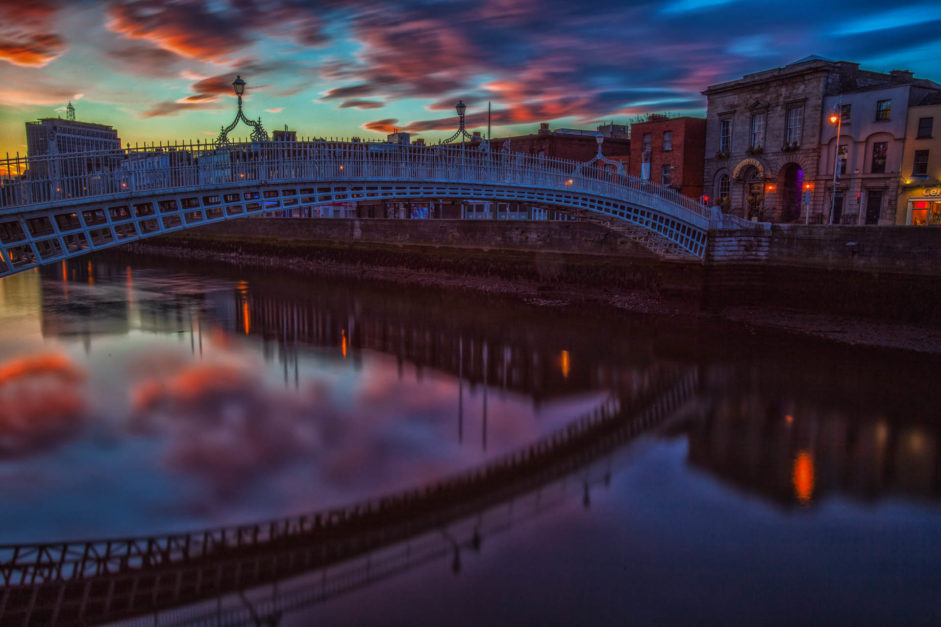 what to do in dublin cross the ha'penny bridge