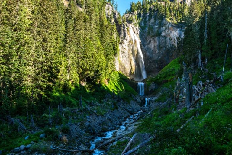 mount rainier hikes comet falls