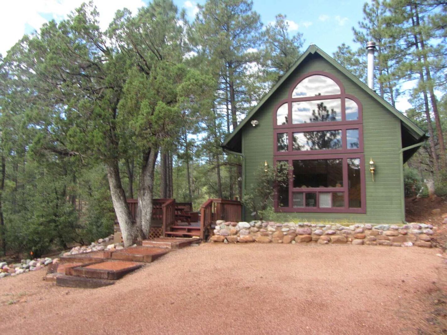 cabins in arizona creekside