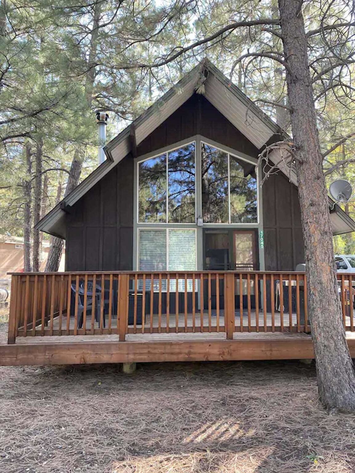 cabins in arizona munds aframe