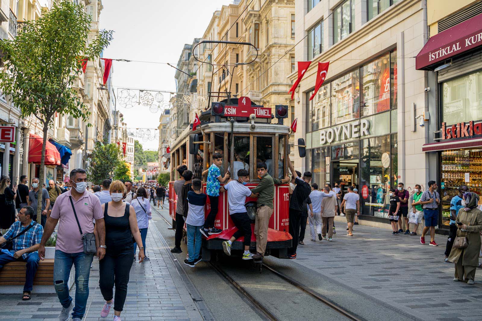 istiklal street istanbul itinerary