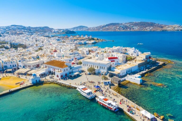 The best Greek islands of Mykonos