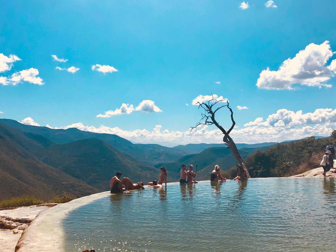 oaxaca city itinerary hierve el agua pools