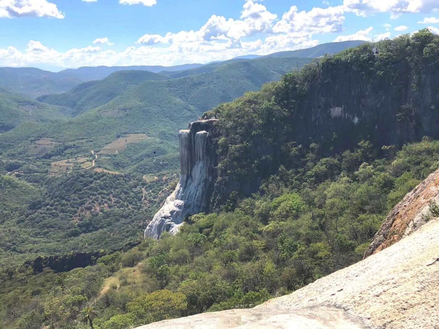 Oaxaca City itinedrary Hierve el Agua waterfall
