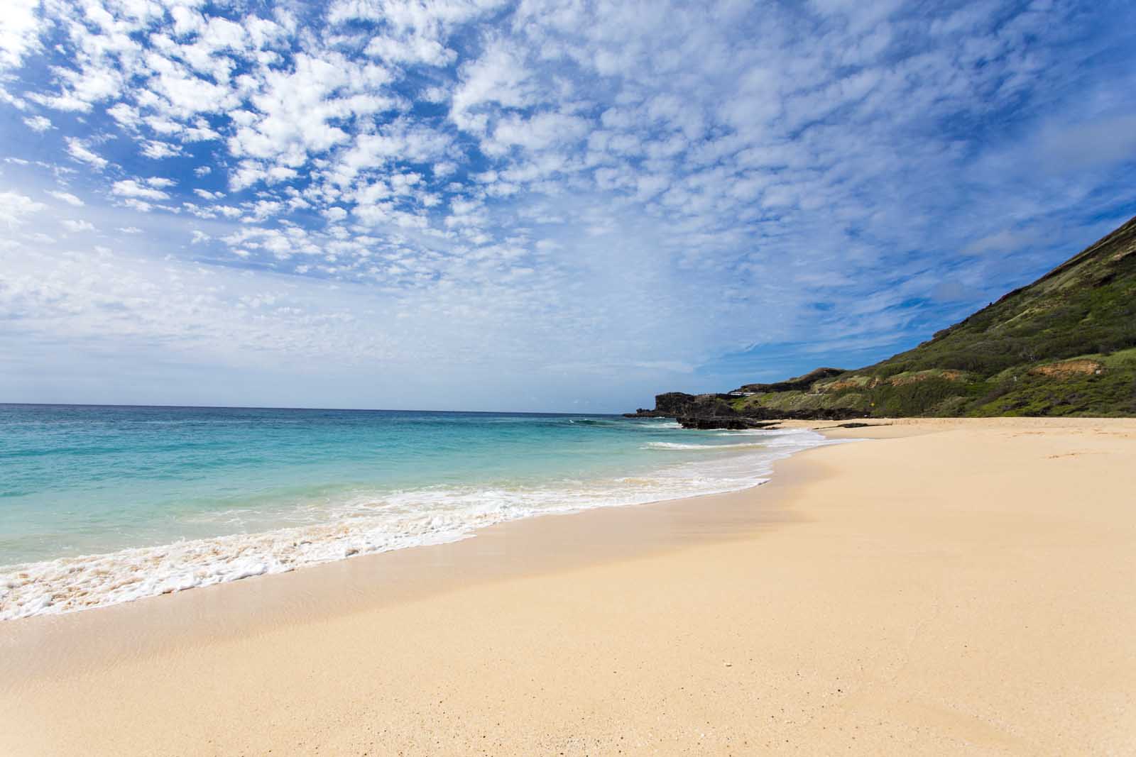 sandy beach, Hawaii 