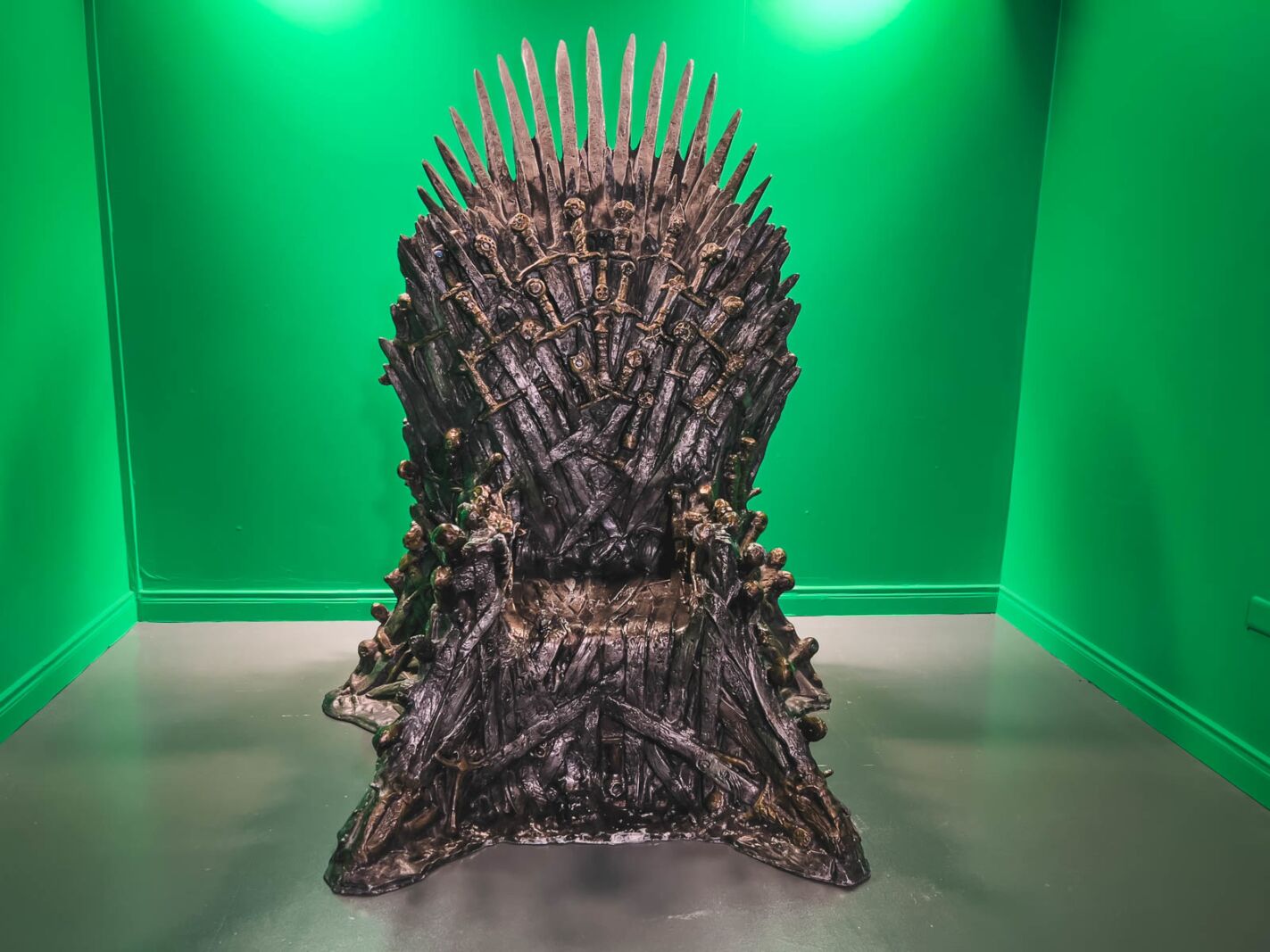 Iron Throne Game of Thrones Studio Tour