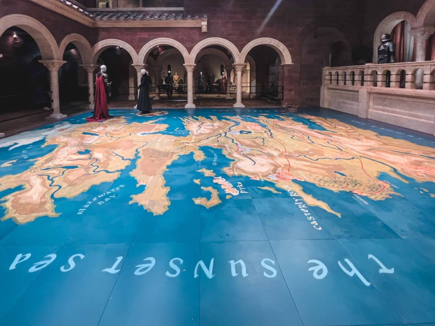 Game of Thrones Studio Tour Map Room