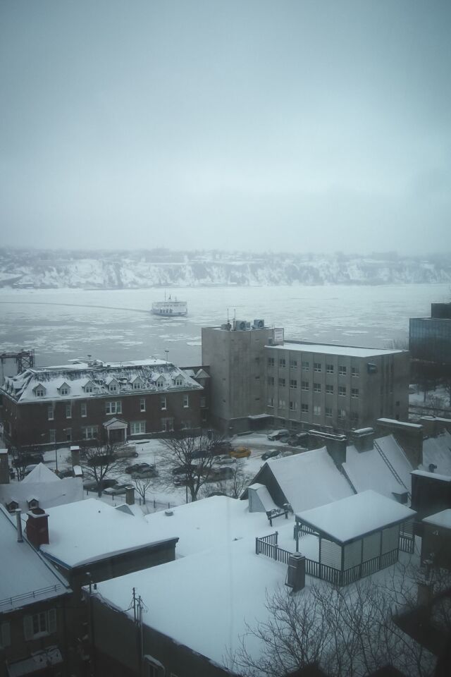 Saint Lawrence River from Quebec City