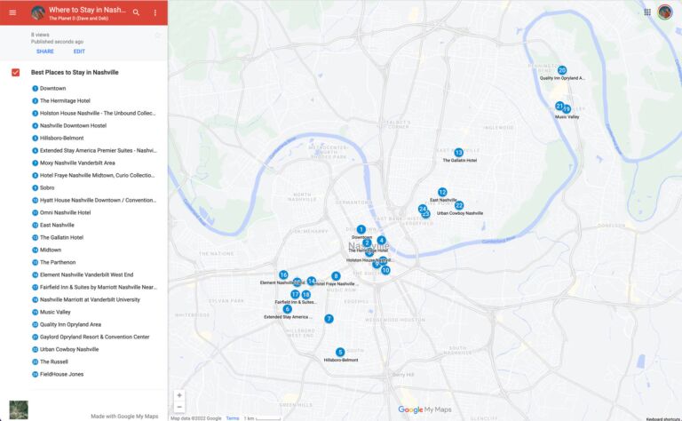 where to stay in nashville neighborhood map