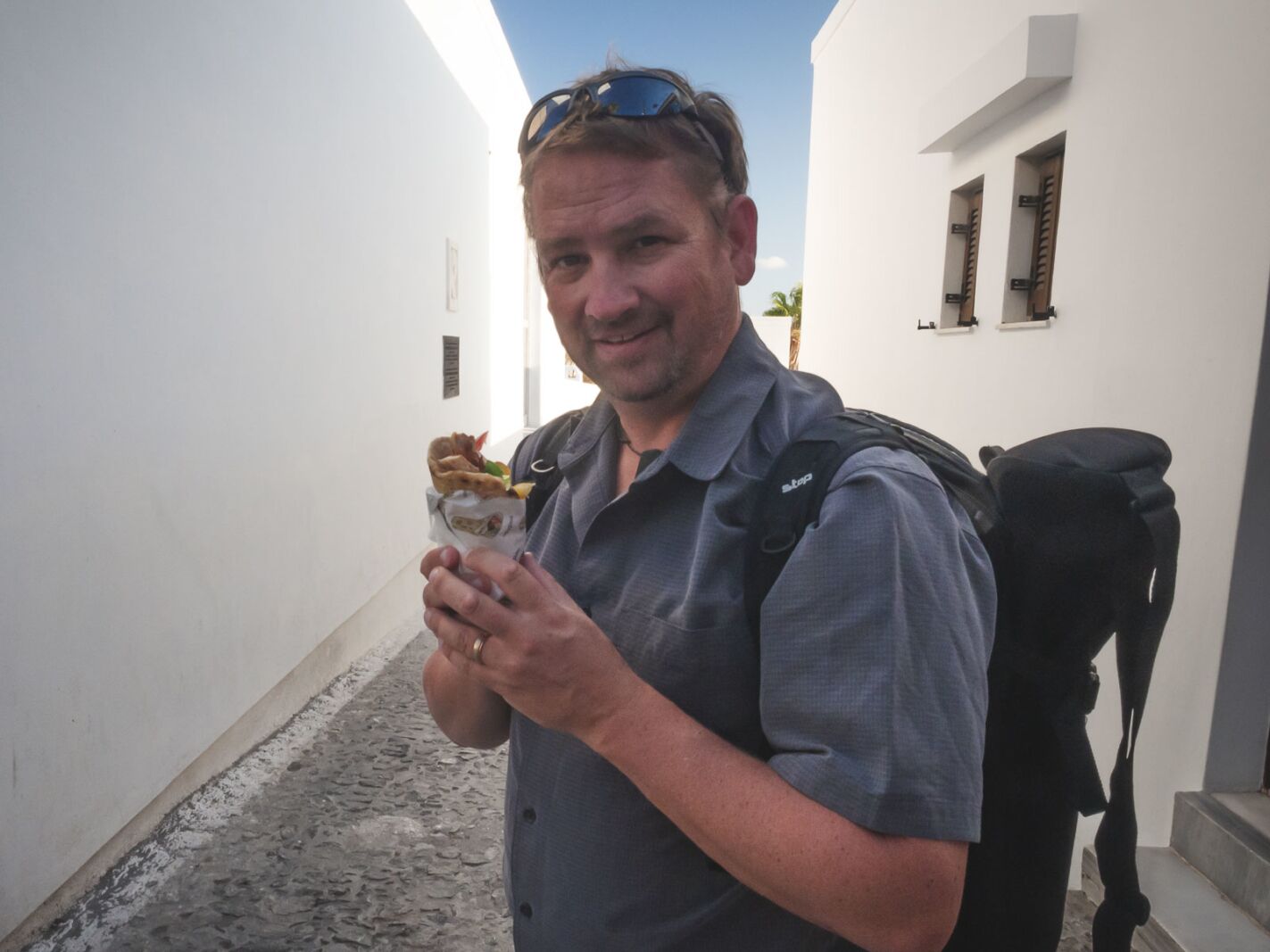 Gyros are a popular Greek Food