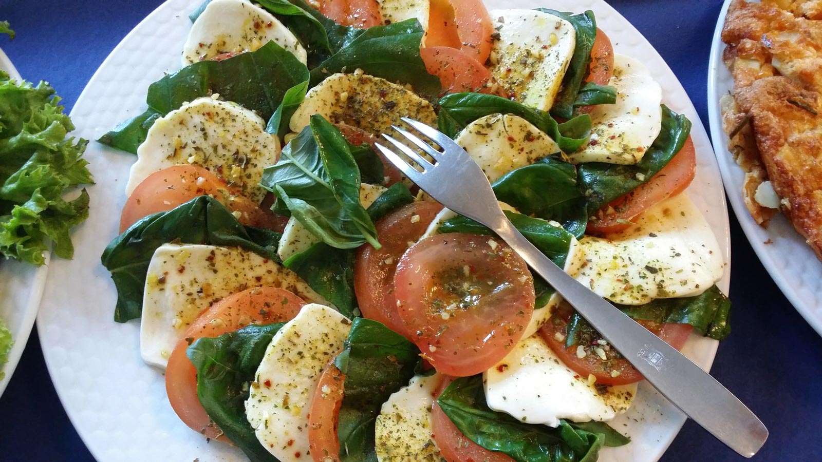 Italian Food Insalata Caprese, Mediterranean Food