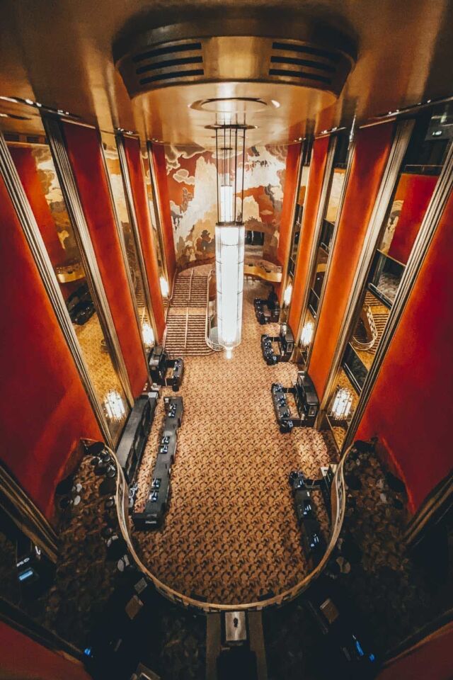 radio city music hall interior new york city