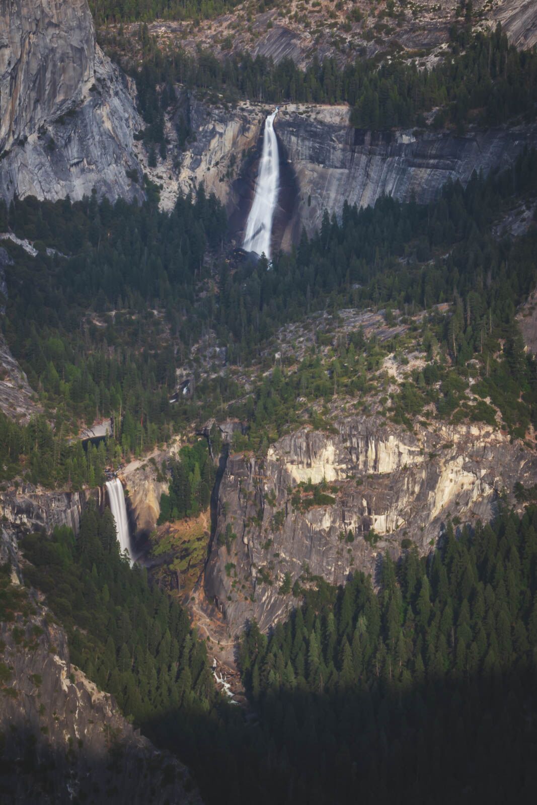 Bridalveil Fall in Yosemite National Park