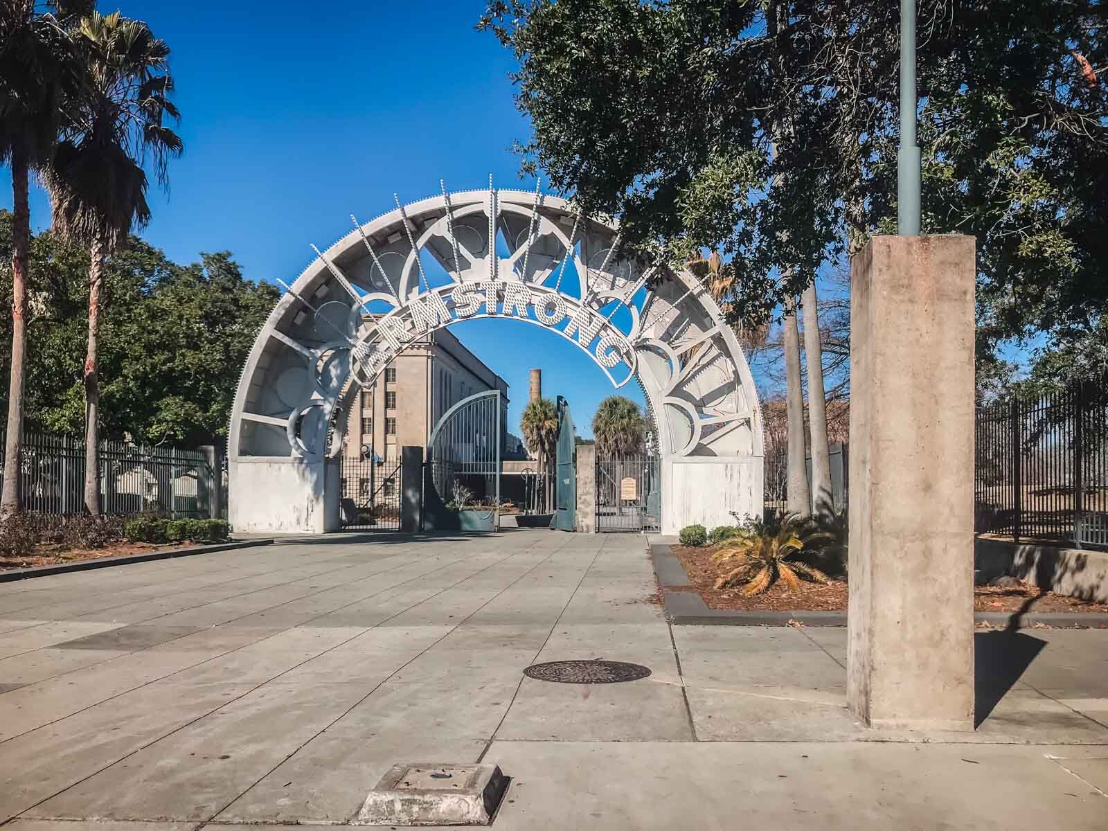 Things to do in NOLA Louis Armstrong Park