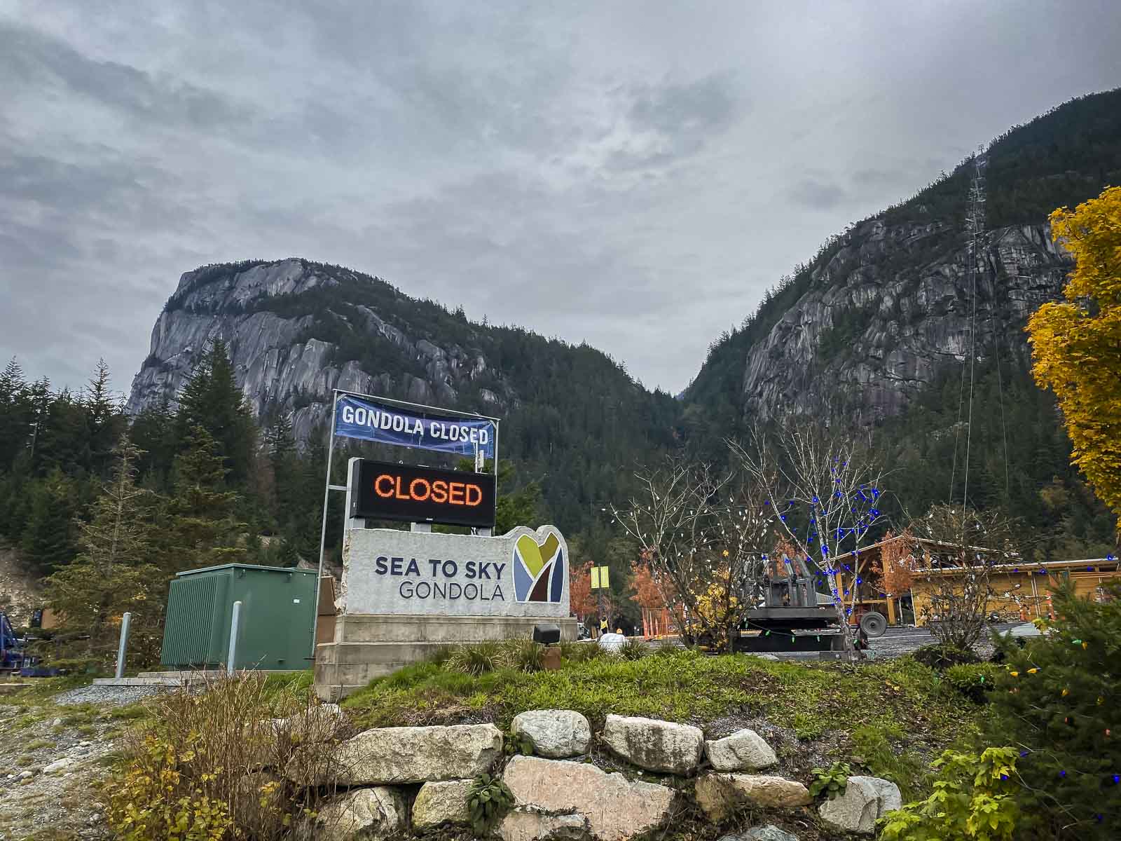 Sea to Sky Gondola near Squamish BC