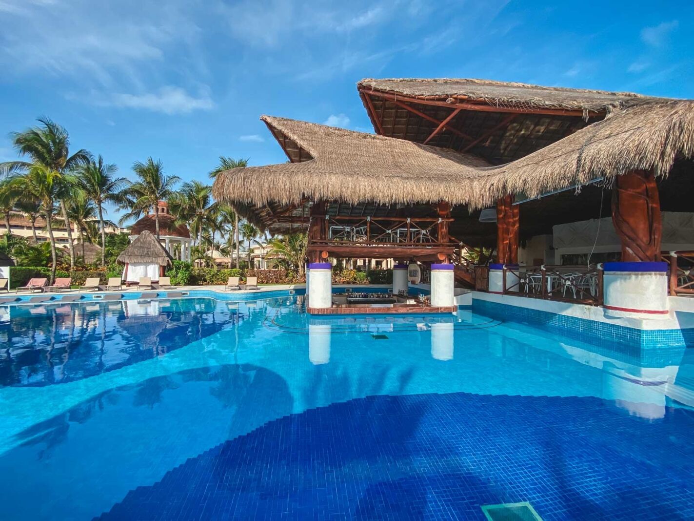 Amazing Pool at an All inclusive Resort in Cancun